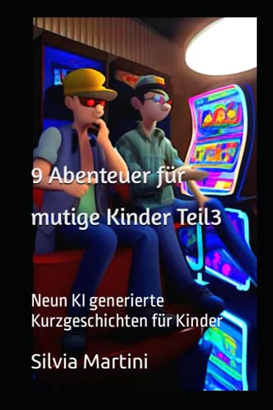 9 Abenteuer für mutige Kinder Teil3: Neun KI generierte Kurzgeschichten für Kinder (9 Abenteuer für mutige Kinder -Neun KI generierte Kurzgeschichten pro Buch)