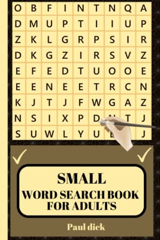 word search book for adults small: 40 puzzles and 800 words to find in this great themed book, 40 bonus sudoku puzzles included