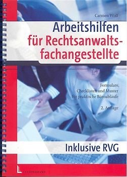 Arbeitshilfen für Rechtsanwaltsfachangestellte