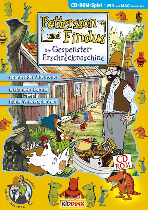 Pettersson und Findus - die gespenster Erschreckmaschine PC Spiele