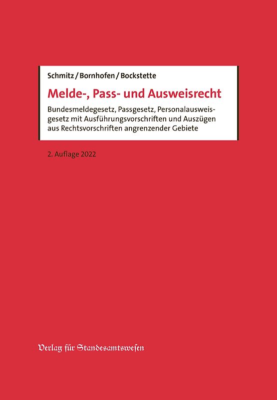 Melde-, Pass- und Ausweisrecht
