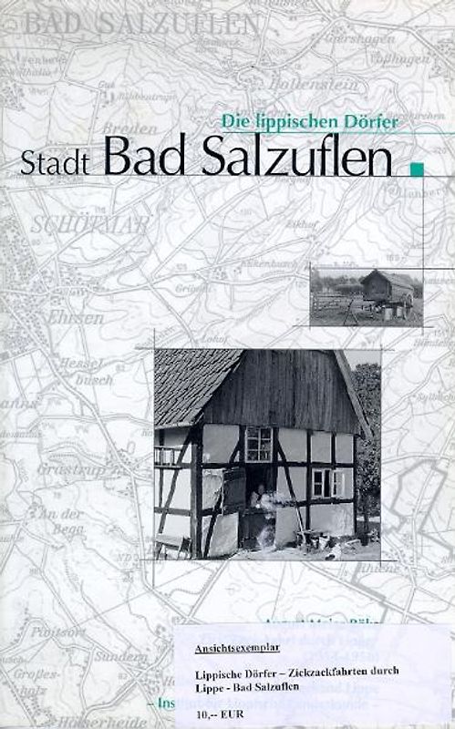 Zick-Zack-Fahrt durch Lippe (1954-1958). Die Lippischen Dörfer