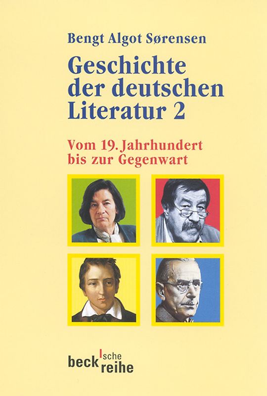 Geschichte der deutschen Literatur Bd. II: Vom 19. Jahrhundert bis zur Gegenwart