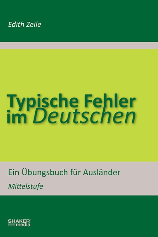 Typische Fehler im Deutschen