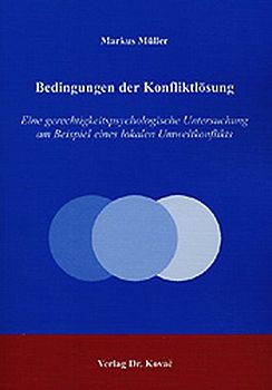 Bedingungen der Konfliktlösung