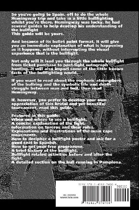 THE B/W BULLETPOINT BULLFIGHT