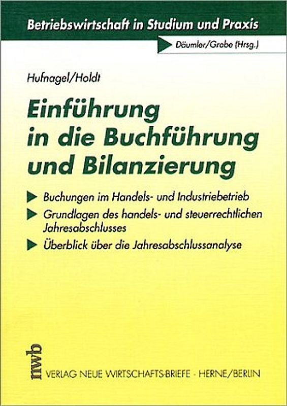 Einführung in die Buchführung und Bilanzierung