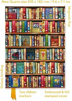 Bodleian Libraries: Hobbies & Pastimes Bookshelves (Foiled Quarto Journal)