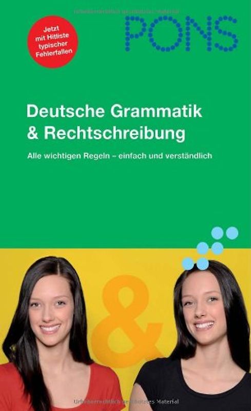 PONS Deutsche Grammatik & Rechtschreibung