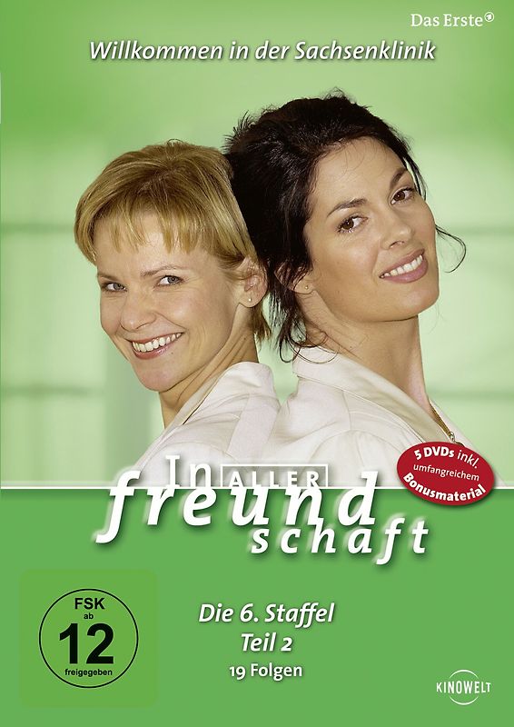 In aller Freundschaft - Die 06. Staffel, Teil 2, 21 Folgen [5 DVDs] DVD