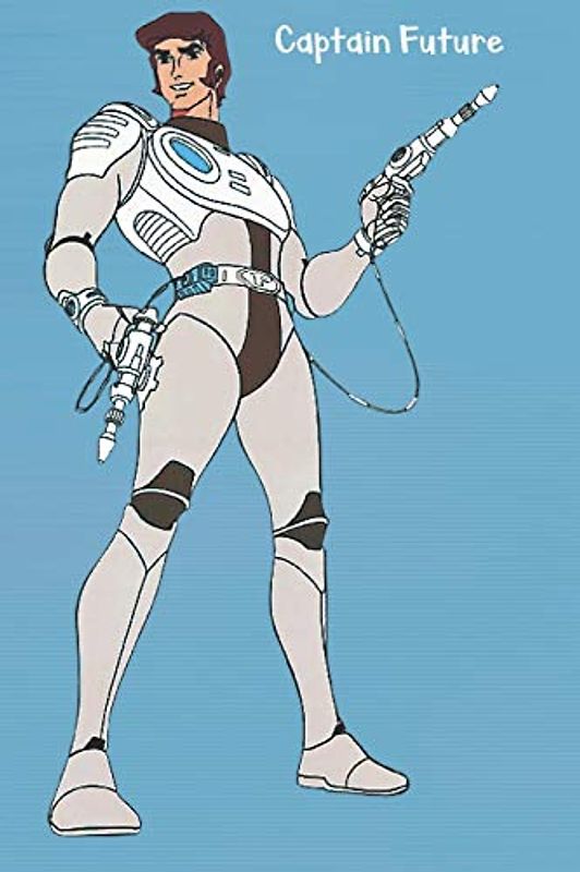 Captain Future: Notebook/Journal/Diary for Captain Future Fans 6x9 Inches 120 Lined Pages A5