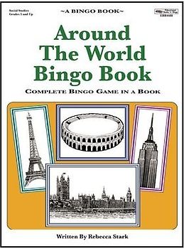 Around The World Bingo Book: Complete Bingo Game In A Book