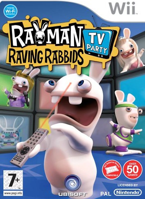 Rayman Raving Rabbids: TV Party [Internationale Version] Nintendo Wii