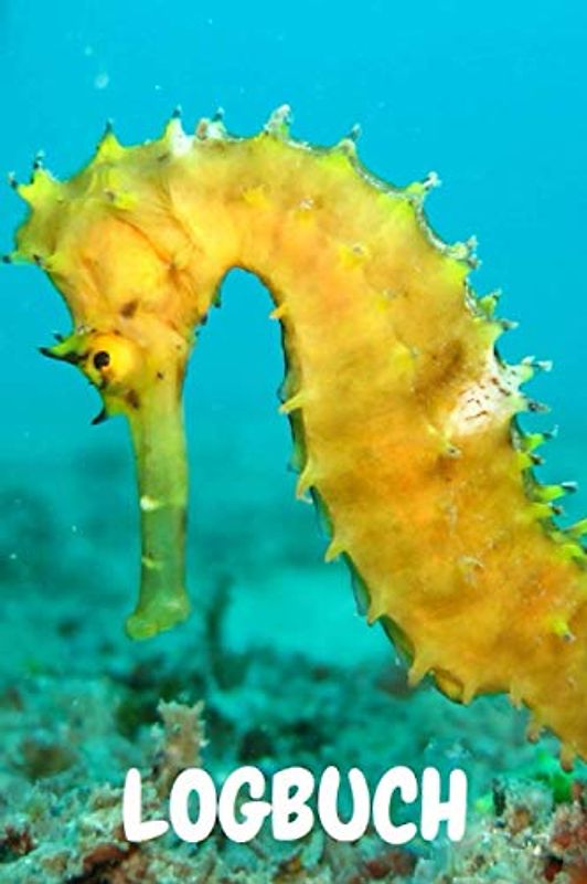 Premium Taucher Logbuch für Taucher Dive Log: Tauchbuch Gerätetauchen Scuba Diving Nitrox Tauchausrüstung Platz für 220 Tauchgänge Tauchausbildung Brevet (6x9") Seepferdchen Unterwasser Schnorcheln