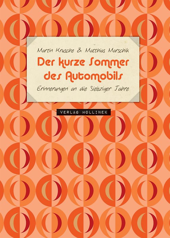 Der kurze Sommer des Automobils