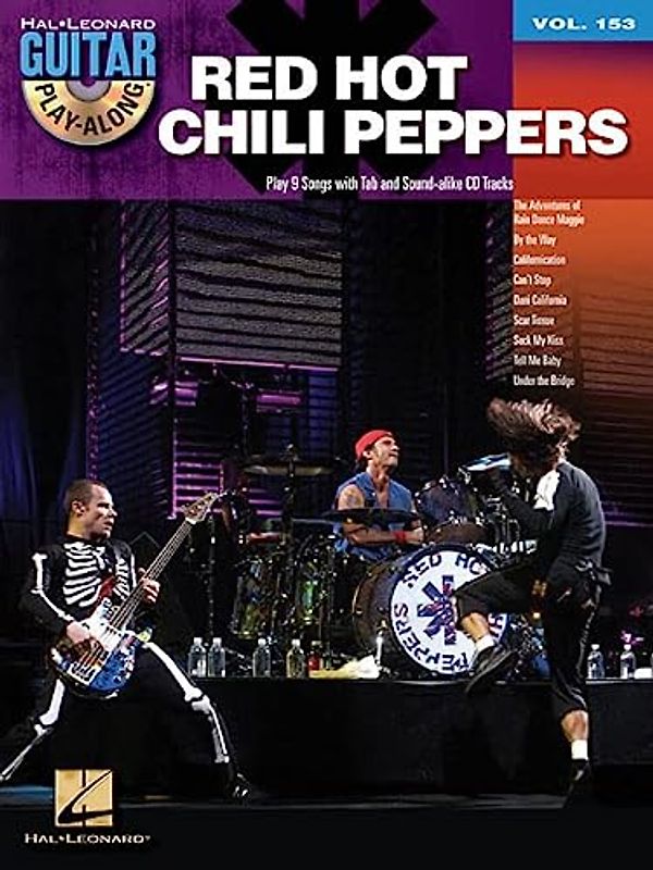 Guitar Play Along Volume 153 Red Hot Chili Peppers Gtr BK/CD - Various