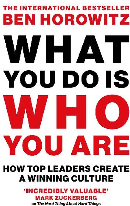 What You Do Is Who You Are