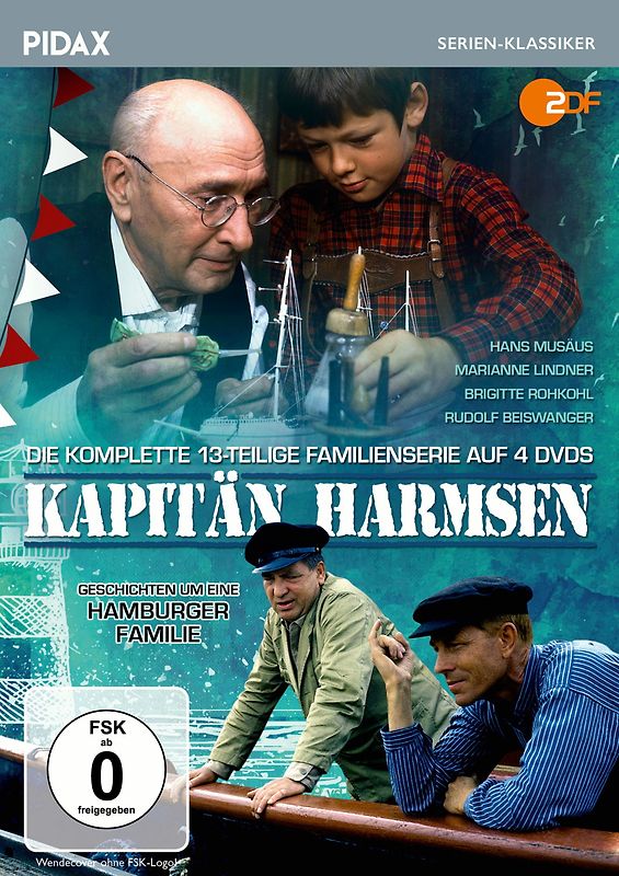 Kapitän Harmsen - Die komplette Serie [4 DVDs] DVD