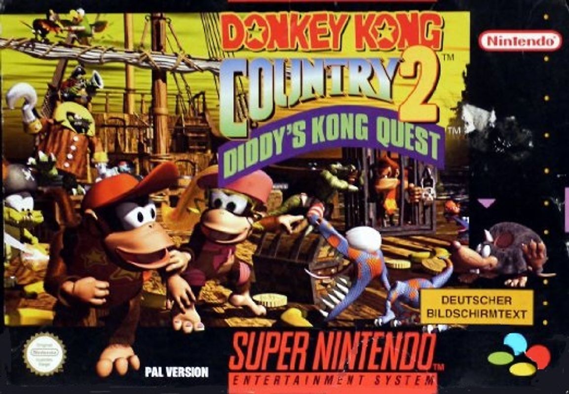 Donkey Kong Country 2: Diddy's Kong Quest Super Nintendo