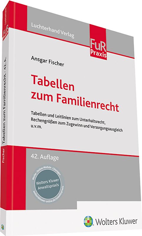 Tabellen zum Familienrecht