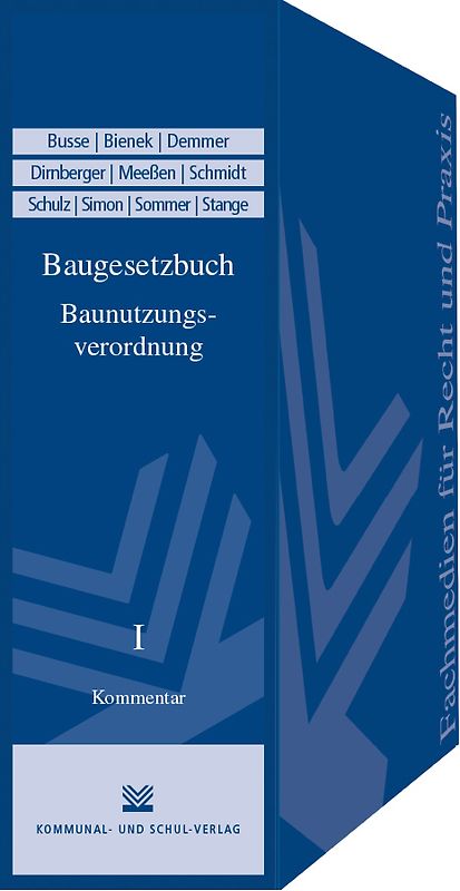 Baugesetzbuch / Baunutzungsverordnung