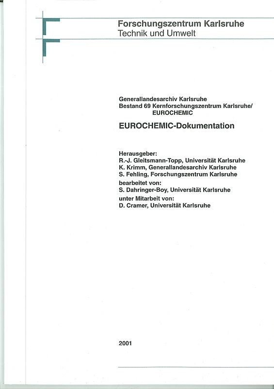 Eurochemic-Dokumentation
