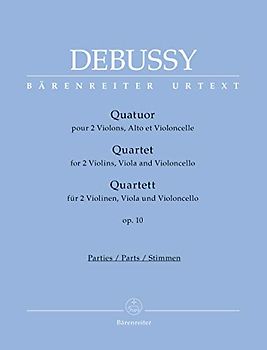 Quatuor à cordes / Streichquartett: 2 Violons, Alto et Violoncelle