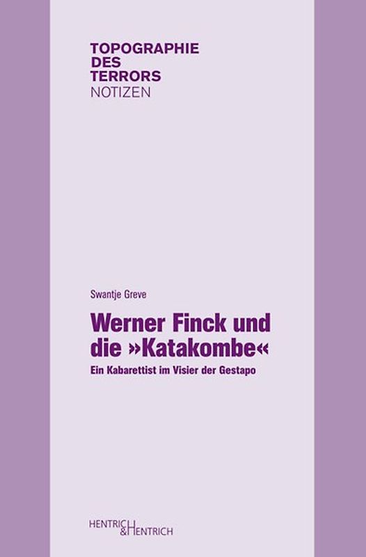 Werner Finck und die „Katakombe“
