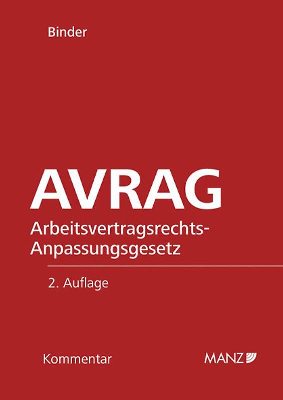 Arbeitsvertragsrechts-Anpassungsgesetz - AVRAG