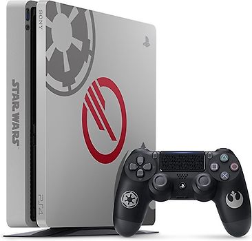 Sony PlayStation 4 slim 1 TB [Star Wars Battlefront 2 Special Edition inkl. Wireless Controller, ohne Spiel] cremé