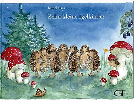 Zehn kleine Igelkinder