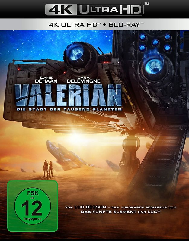 Valerian - Die Stadt der tausend Planeten [inkl. Blu-ray] 4K Ultra HD Blu-ray