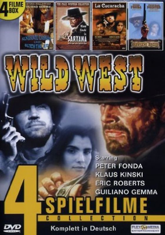 Wild West - 4 Spielfilme Collection - - DVD