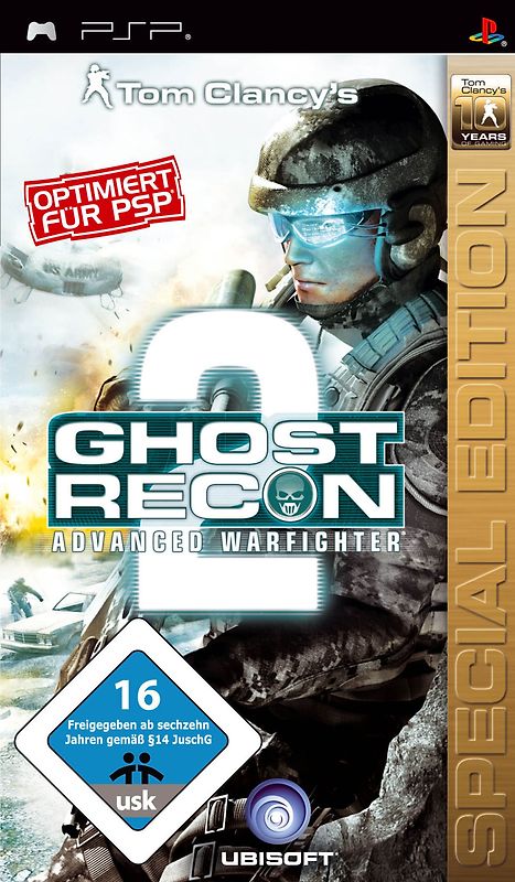 Ghost Recon: Adv.Warfighter 2-TYOGE 10 Years of Gaming Special Edition PlayStation Portable