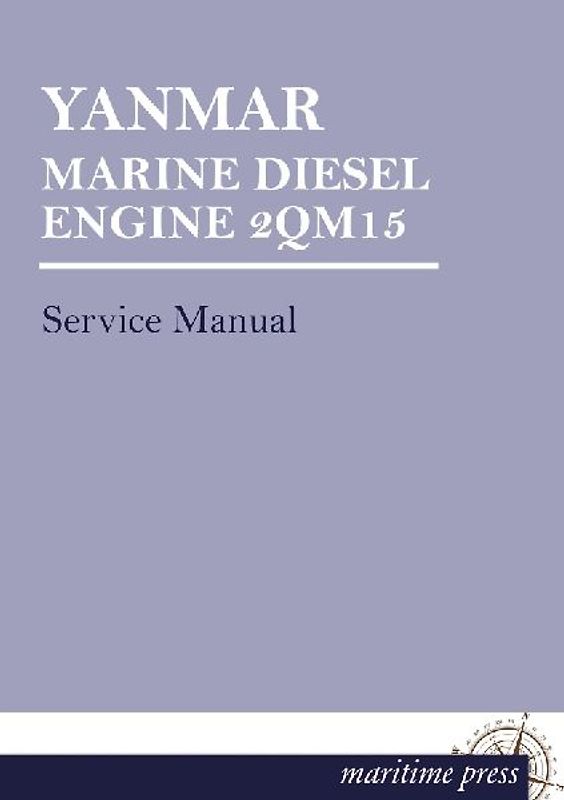 YANMAR MARINE DIESEL ENGINE 2QM15