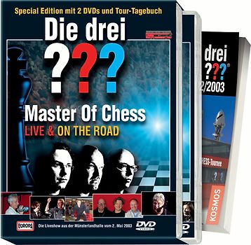 Die drei ??? - Master of Chess (Special Edition, 2 DVDs, Tour-Tagebuch) DVD