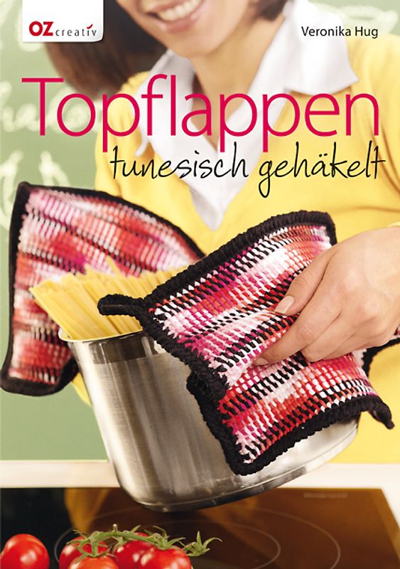 Topflappen tunesisch gehäkelt