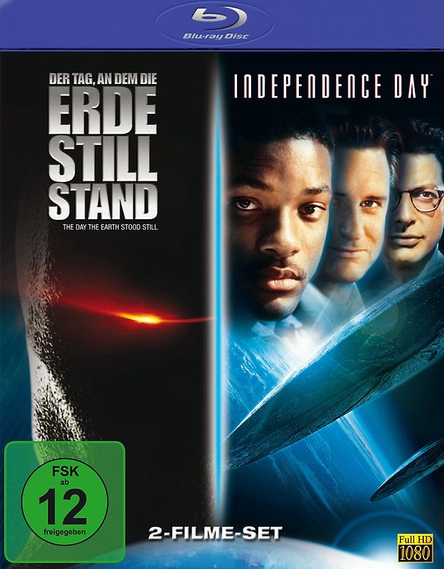Tag, an dem die Erde still stand + Independence Day Blu-ray Disc