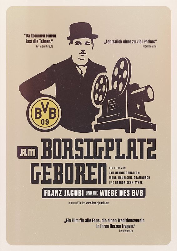 Am Borsigplatz geboren - Franz Jacobi - Die Wiege des BVB [inkl. Schuber + CD, 2 Postkarten, Booklet] DVD