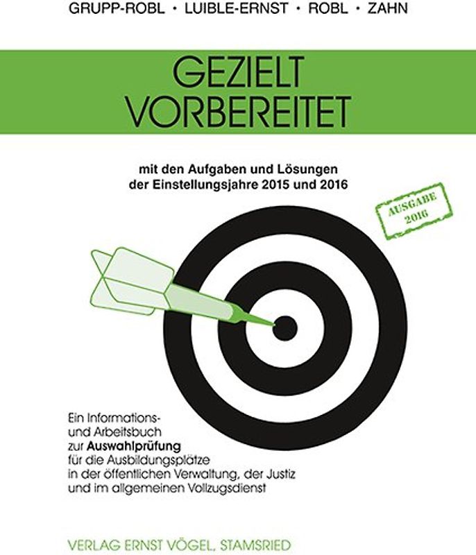 Gezielt vorbereitet 2015 und 2016 / 2. Qualifikationsebene