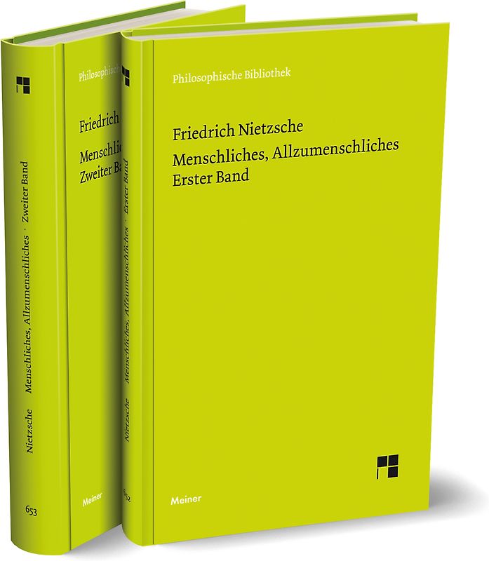 Menschliches, Allzumenschliches Bd. 1+2