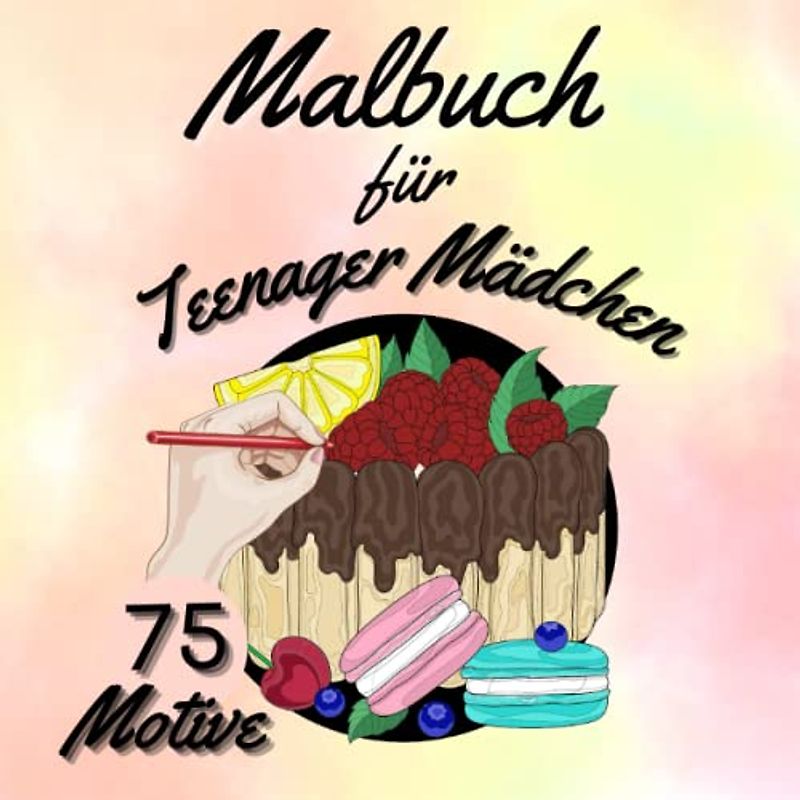 Malbuch für Teenager Mädchen: Mädchen Malbuch ab 12. Ein Ausmalbuch für Mädchen mit 75 Motive für die Offline Zeit. Geschenkidee für Mädchen. (Mandala Malbücher für Erwachsene und Teenager, Band 4)