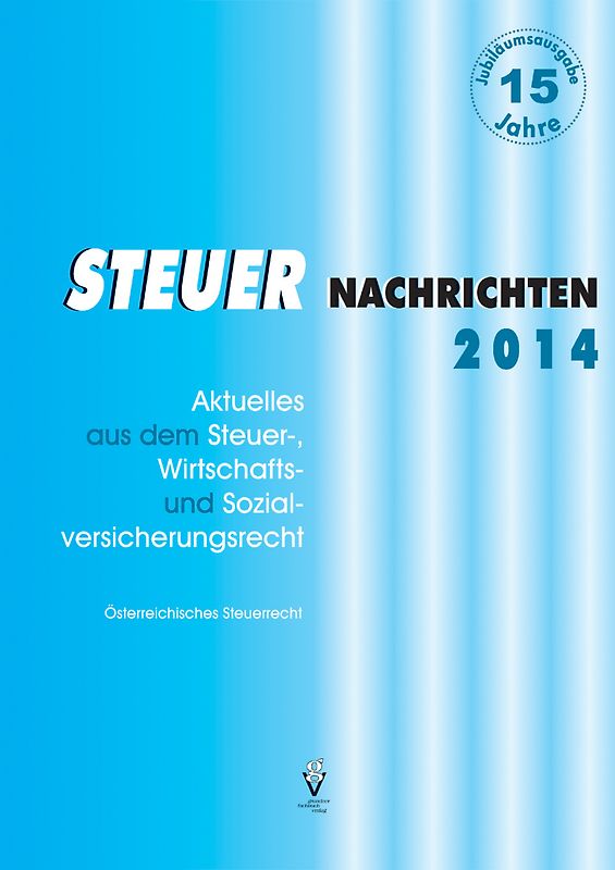 Steuer Nachrichten 2014 + Jubiläumsbonus als PDF