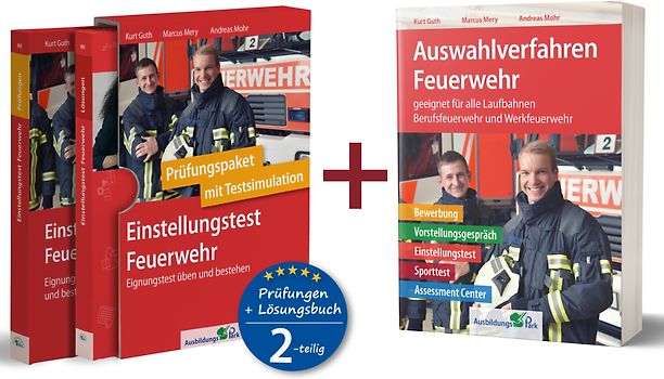 Sparpaket – Einstellungstest + Auswahlverfahren Feuerwehr