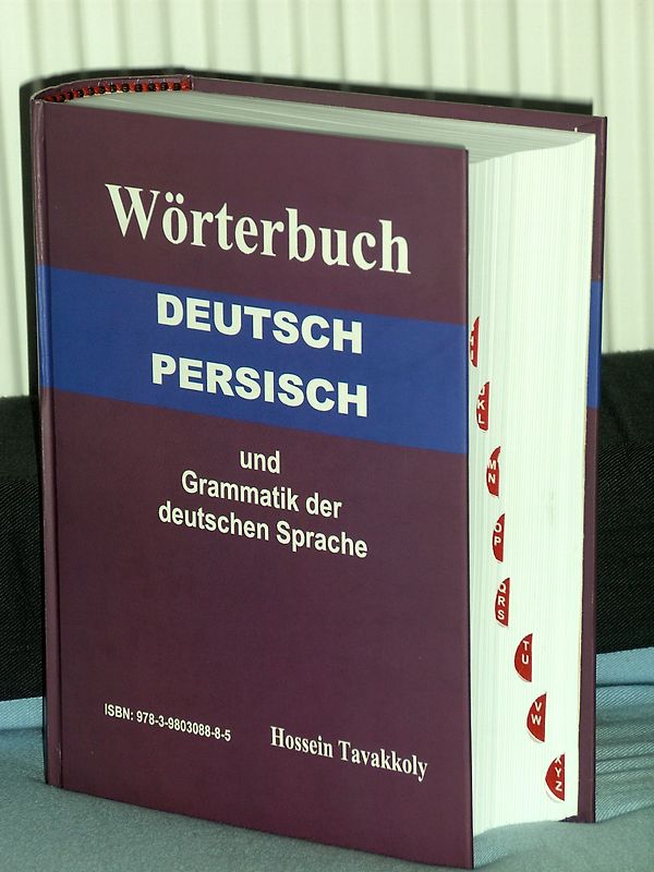 Wörterbuch Deutsch-Persisch und Grammatik der deutschen Sprache