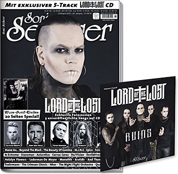 Sonic Seducer 2018-07 + Titelstory Lord Of The Lost + exclusive 5-Track EP Ruins von Lord Of The Lost: Mit Lord Of The Lost-Titelstory + exclusive 5-Track EP 'Ruins' von Lord Of The Lost