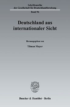 Deutschland aus internationaler Sicht.