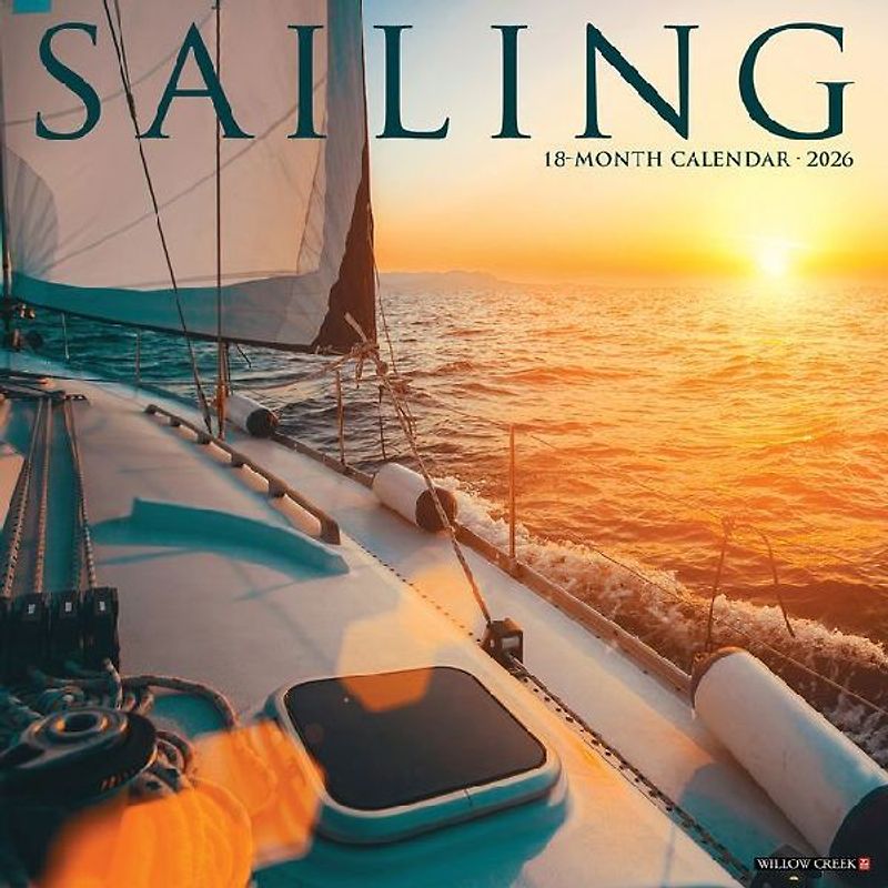 Sailing 2026 12 X 12 Wall Calendar