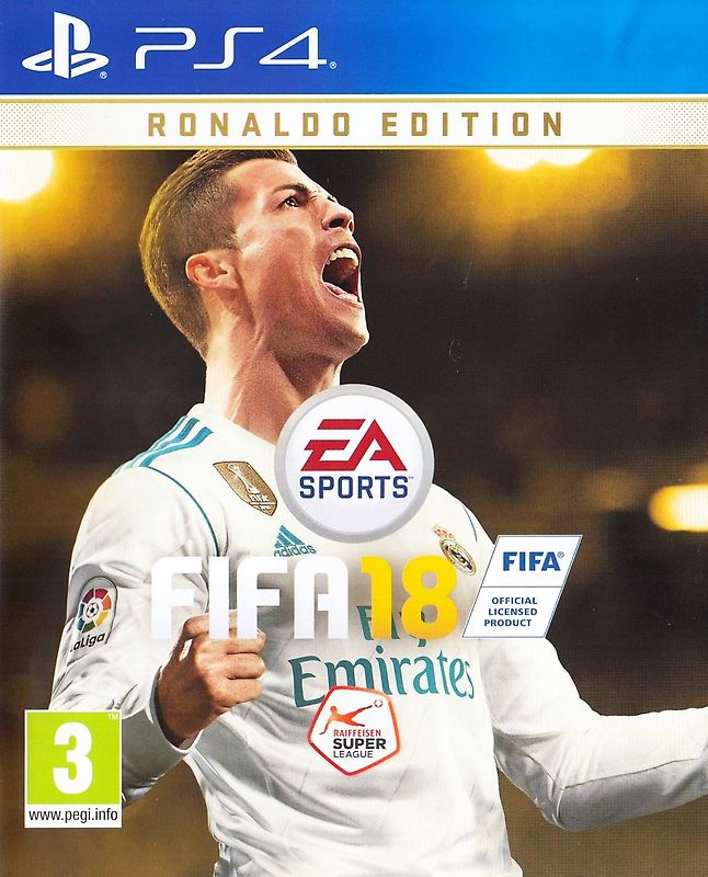 FIFA 18 [Ronaldo Edition, CH Import] PlayStation 4
