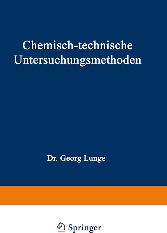 Chemisch-technische Untersuchungsmethoden